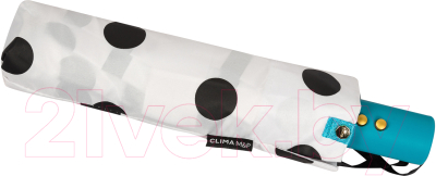 Зонт складной Clima M&P C58215 Dots White