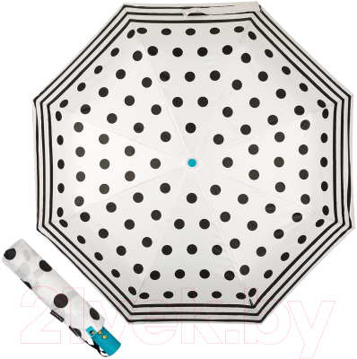 Зонт складной Clima M&P C58215 Dots White