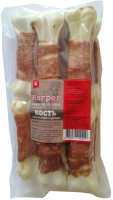 

Лакомство для собак HARPER, Кость прессованная с курицей 4 / YM6002