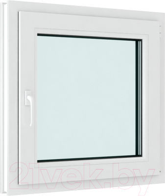 Окно ПВХ Rehau Elementis Kale Одностворчатое поворотно-откидное правое 3 стекла (1100x1000x70)