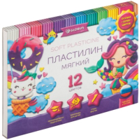 

Пластилин Globus, Для девочек / ПЛ12Р