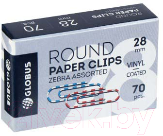 

Скрепки Globus, С28-70 ПЗ
