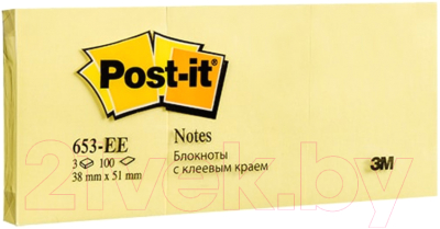 

Бумага для заметок Post-it, Classic / 653-EE