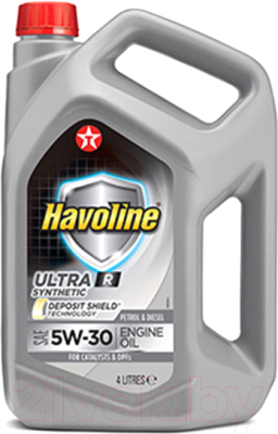 Моторное масло Texaco Havoline Ultra R 5W30 / 802534MHE (4л)