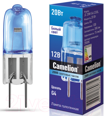 Лампа Camelion JC 20W G4 / 11465