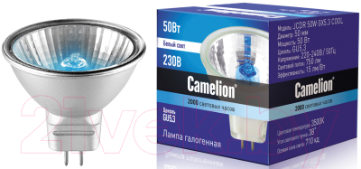 Лампа Camelion JCDR 50W GU5.3 / 11470