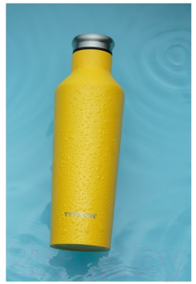 Бутылка для воды Typhoon Pure / 1401.853V (желтый)