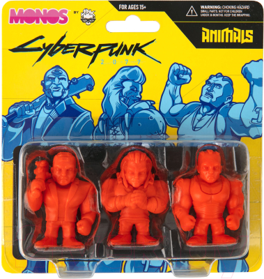 

Набор фигурок Jinx, Cyberpunk Monos Animals / TM13401