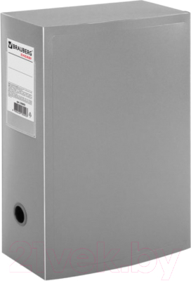 Коробка архивная Brauberg Energy / 236855 (серый)