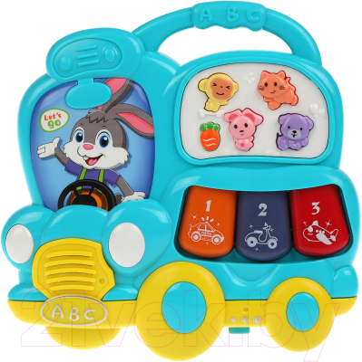 

Развивающая игрушка Жирафики, Машинка-пианино / 939800