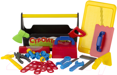 

Набор инструментов игрушечный Стром, Строитель №4 / У761