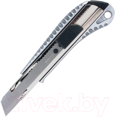 Нож канцелярский Brauberg Metallic / 235401