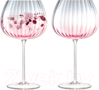 Набор бокалов LSA International Dusk / G1443-23-152 (4шт, розовый/серый)