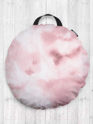 Подушка декоративная JoyArty Розовый дым / dsfr_274848