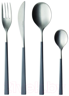 

Набор столовых приборов Degrenne, Fuse Color Gris / 237348