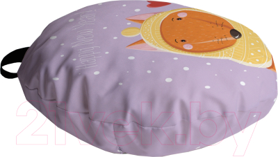 Подушка декоративная JoyArty Милая лисичка в шапке / dsfr_290617