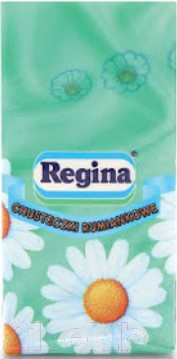 

Бумажные салфетки Regina, Белый, Camomilla Платочки носовые