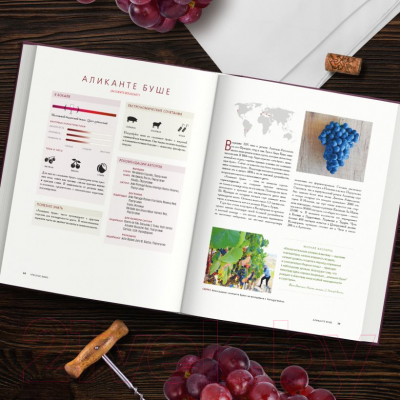 Книга Эксмо Красное вино. Комплексное руководство по 50 сортам и стилям (Зрали К.,Симоне М.де и др)