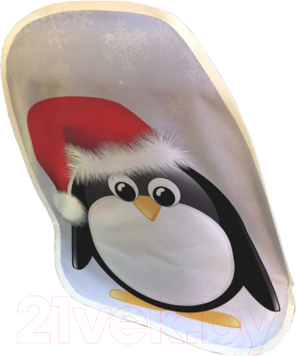 Накидка на автомобильное сиденье JoyArty Пингвин в шапке / cspr_11274267