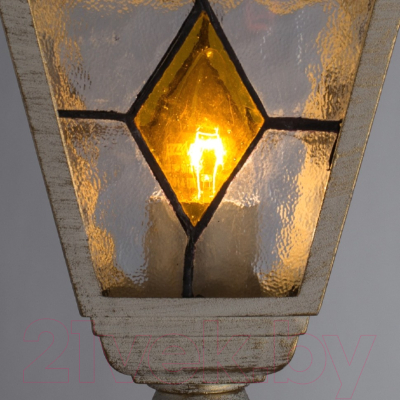Фонарь уличный Arte Lamp Berlin Bianco A1017PA-1WG