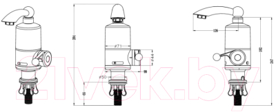 Кран-водонагреватель РМС SL127EL-019F