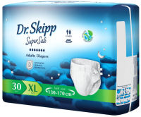 Подгузники для взрослых Dr.Skipp Super Safe XL4 (30шт) - 