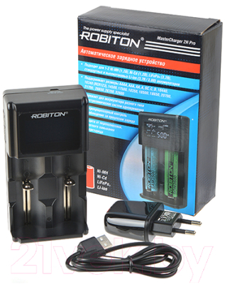 Зарядное устройство для аккумуляторов Robiton MasterCharger 2H Pro / БЛ16587