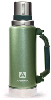Термос для напитков Арктика 106-1250Р (зеленый)