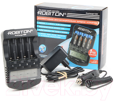 Зарядное устройство для аккумуляторов Robiton ProCharger1000 / БЛ11673