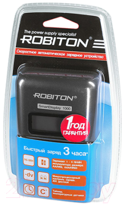 Зарядное устройство для аккумуляторов Robiton SmartDisplay 1000 BL1