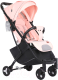 Детская прогулочная коляска Nuovita Fiato (розовый/черный) - 