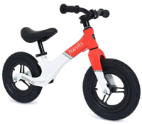Велосипед детский/беговел Nuovita Mobinni N2 (белый/красный) - 
