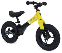 Велосипед детский/беговел Nuovita Mobinni N2 (желтый/черный) - 