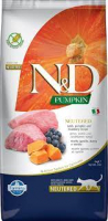 Сухой корм для кошек Farmina N&D Grain Free Pumpkin Lamb & Blueberry Adult Neutered (1.5кг) - 
