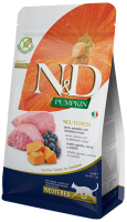 Сухой корм для кошек Farmina N&D Grain Free Pumpkin Lamb & Blueberry Adult Neutered (5кг) - 