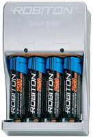 Зарядное устройство для аккумуляторов Robiton Smart S500-4MHAA BL1 - 