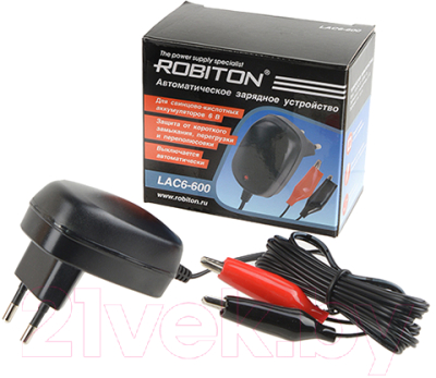 Зарядное устройство для аккумуляторов Robiton LAC6-600 BL1