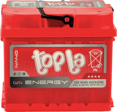 

Автомобильный аккумулятор Topla, Energy L+ / 108345