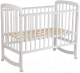 Детская кроватка Polini Kids Simple 304 / 0003109-04 (белый) - 