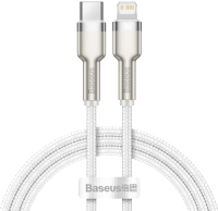Кабель Baseus Lightning - USBType-C / CATLJK-A02 (1м, белый) - 