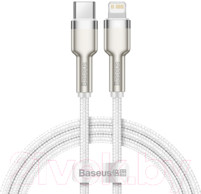 Кабель Baseus Lightning - USBType-C / CATLJK-A02 (1м, белый)