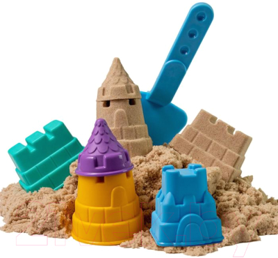 Кинетический песок Волшебный песок Замок / KPBU3 (песочный)