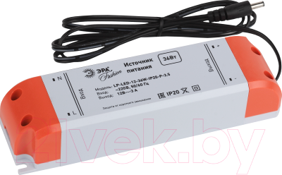 Блок питания для светодиодной ленты ЭРА LP-LED-12-36W-IP20-P-3.5 / C0045620