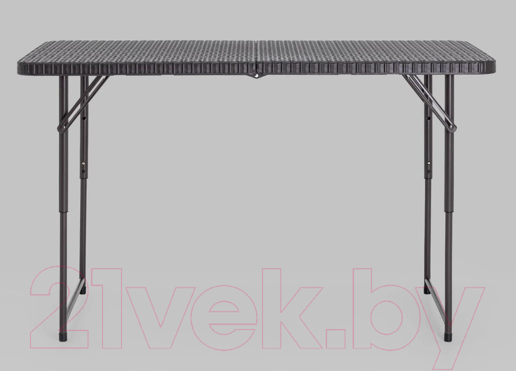 Стол складной Stool Group TZ122 122x61x74 (чемодан, коричневый)