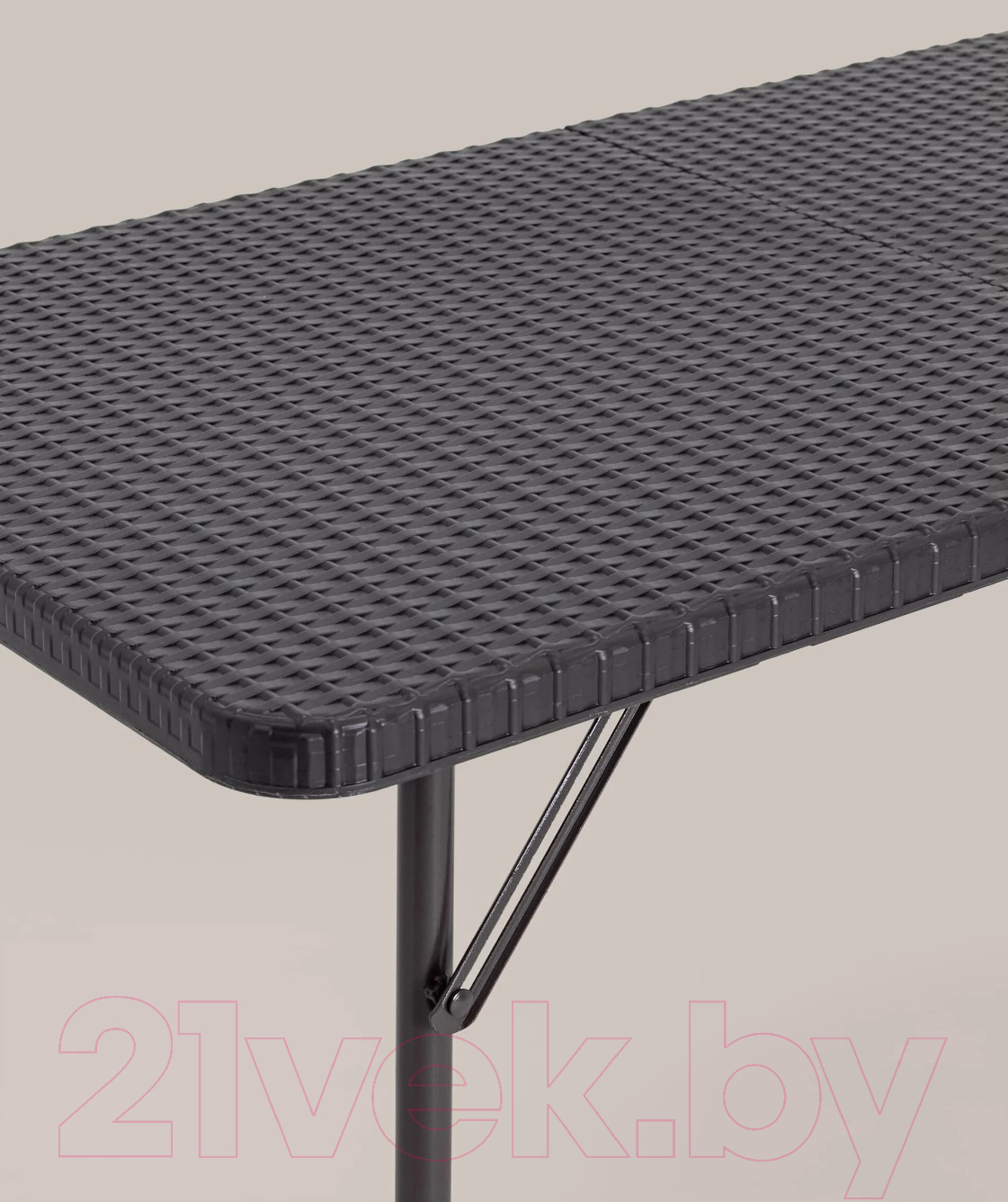 Стол складной Stool Group TZ122 122x61x74 (чемодан, коричневый)