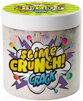Слайм Crunch Slime Crack с ароматом сливочной помадки / S130-43