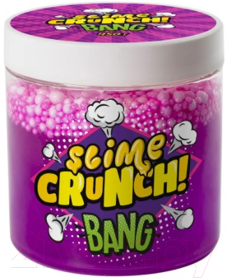 Слайм Crunch Slime Bang с ароматом ягод / S130-44