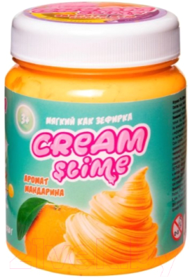 Слайм Slime Cream-Slime с ароматом мандарина / SF02-K