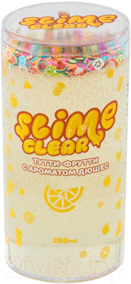 Слайм Clear Slime Тутти-фрутти с ароматом дюшес / S130-32