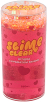Слайм Clear Slime Ягодка с ароматом вишни / S130-34 - 